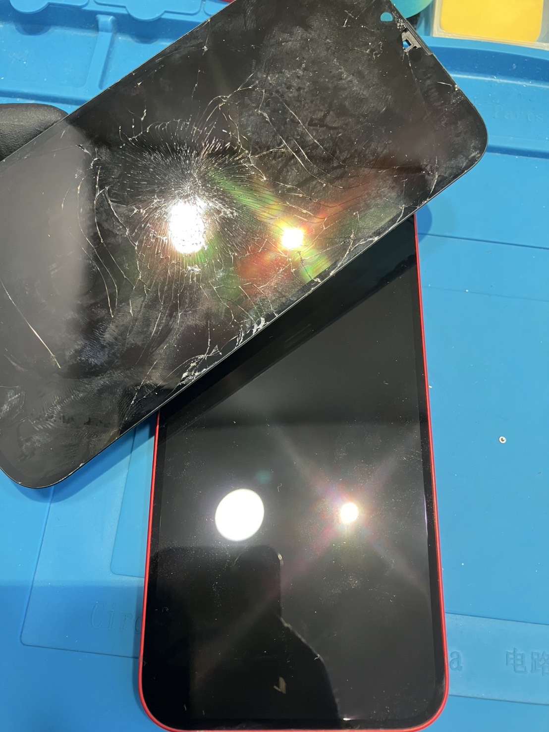 【木曽川店】iPhone14Plusの画面修理【一宮市からご来店】