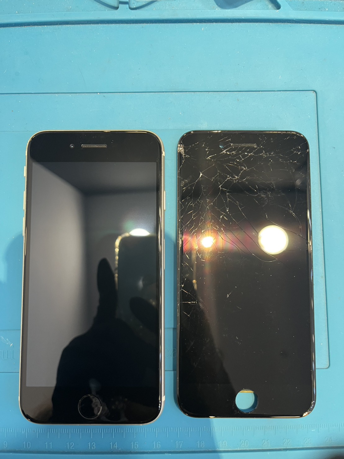 【木曽川店】iPhoneSE3のパネル修理【一宮市からご来店】